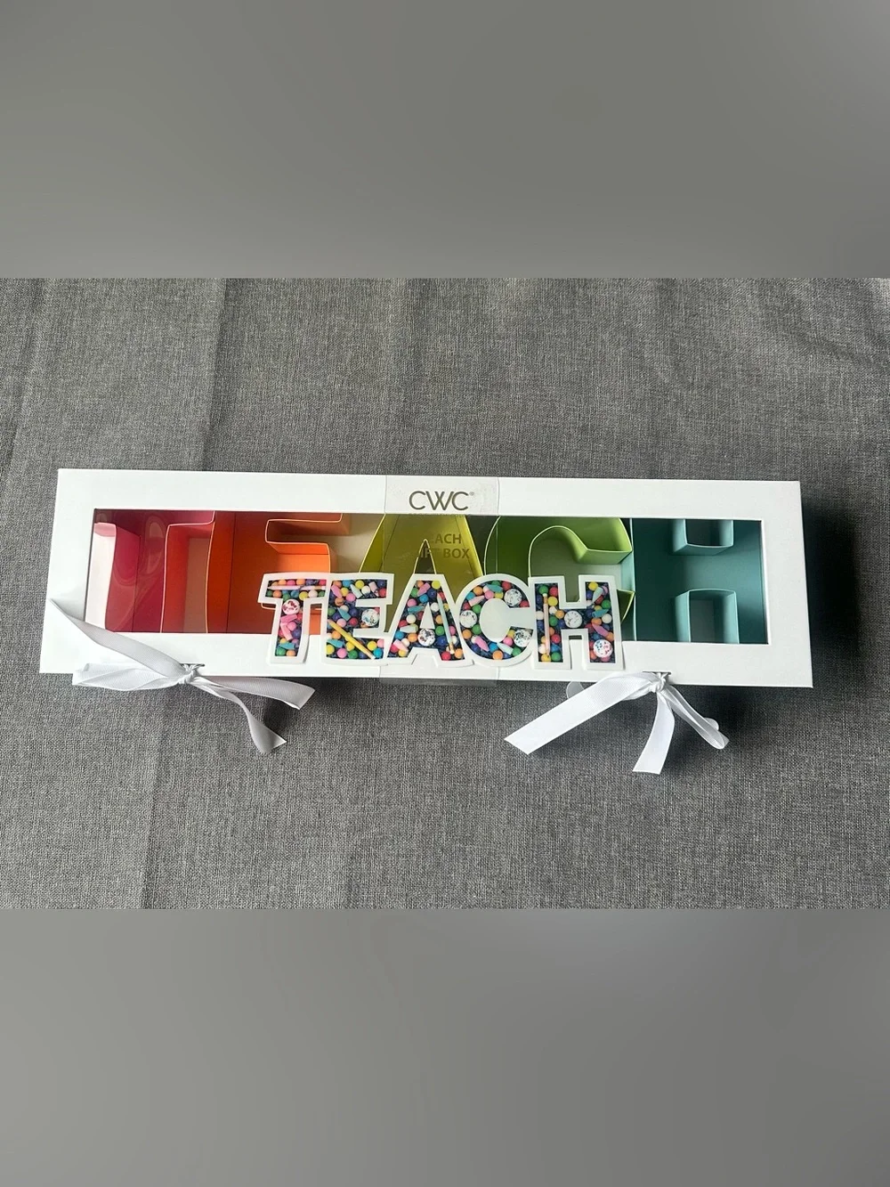 3pc Cook With Color CWC Teacher Teach Fillable Gift Box